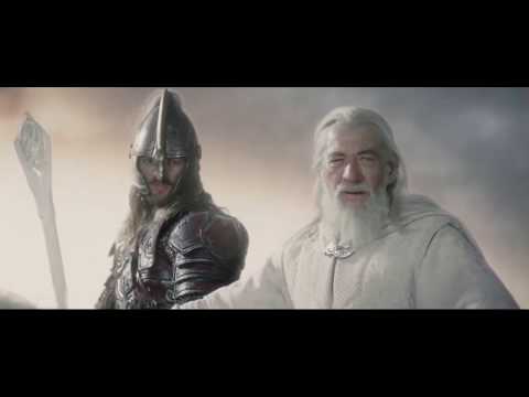 YÜZÜKLERİN EFENDİSİ İKİ KULE | GANDALF'IN ŞAFAKTAN GELİŞİ TÜRKÇE DUBLAJ MİĞFER DİBİ SAVAŞI