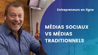 Différence entre les médias sociaux et les médias traditionnels