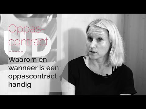 Oppascontract - Wanneer is het goed een oppascontract met je oppas(gezin) te maken?