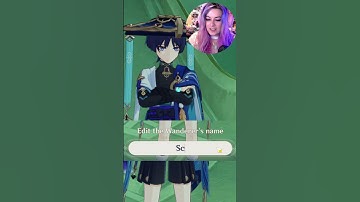 What Do I name him? #genshinimpact #wanderer #shorts