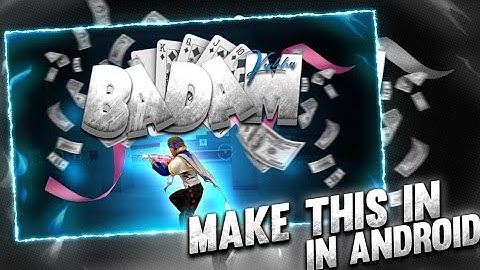 How To Make Thumbnail For Beat Sync Montage | Free Fire Beat Sync Montage Thumbnail |