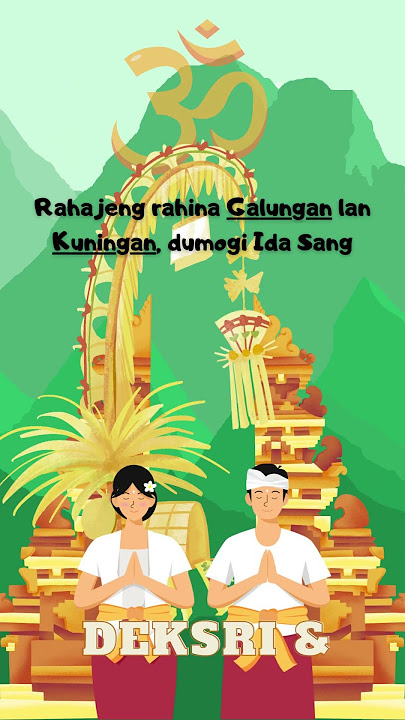 Selamat Hari Raya Galungan 2023