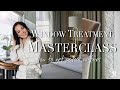 Window treatment masterclass  how to get perfect curtains  behind the design
