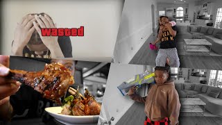 OVERRATED $25 LONGHORN LAMB CHOPS?!! Hilarious Food Review | Funny Freestyle