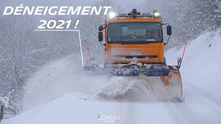 ❄DÉNEIGEMENT 2021 d'un COL VOSGIEN !