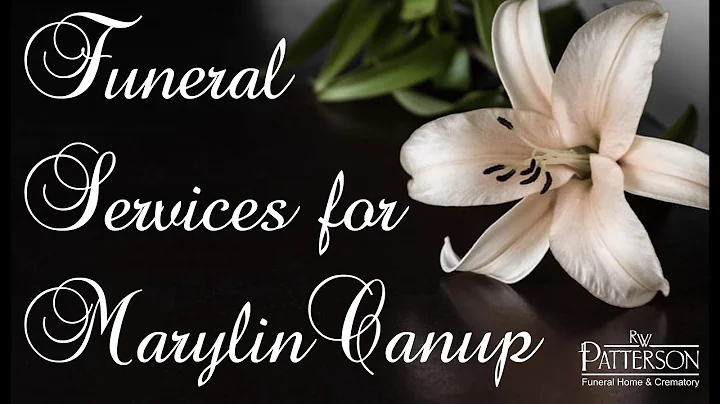 Funeral Service for Marilyn Canup - 12-12-2022 - 11:00am