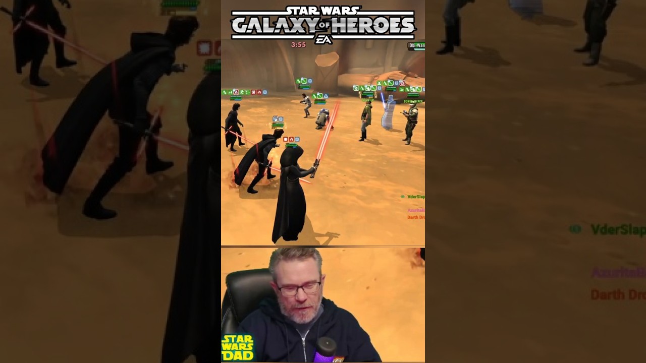 Dark Side Rey vs Leia Organa!  