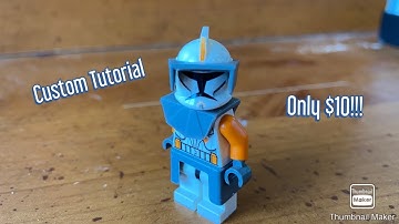 How To Make a Phase 1 Commander Cody Cheaply!