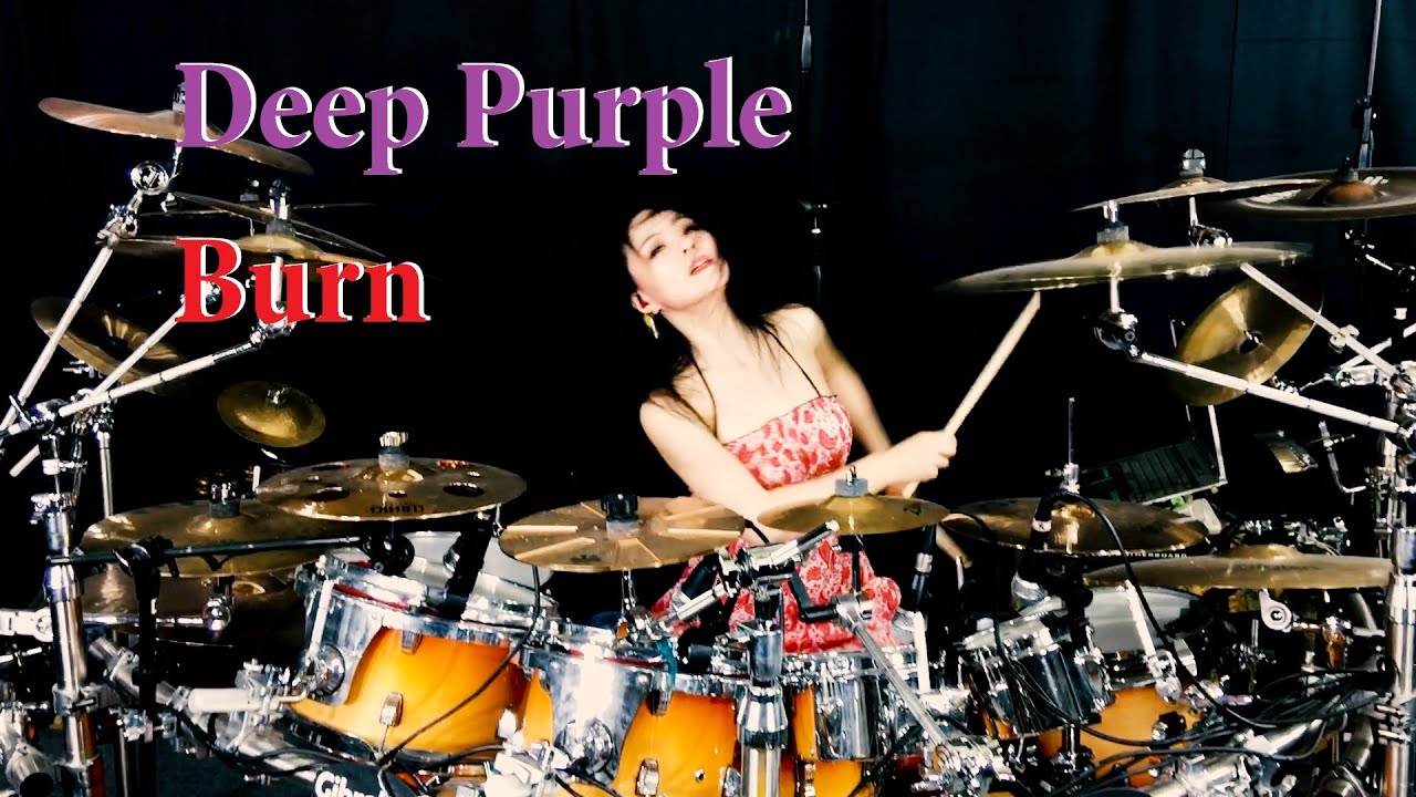 Deep Purple - Burn drum cover by Ami Kim (#103