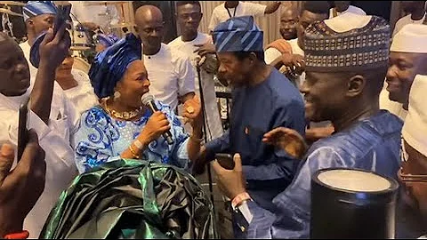 King Sunny Ade and Queen Salawa Abeni together shut down Baba Ijebu 90th Birthday. Who did best?