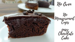 Easy and moist chocolate cake !! we all wanted to bake ,but somehow
afraid ,because dont have fancy tools or measurement cups. for
those,here is the re...