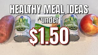 HEALTHY MEAL IDEAS UNDER $1.50 | Cheap Fall Inspired Budget Meals