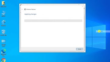 Cài đặt IIS Internet Information Services Web Server trên Windows 10