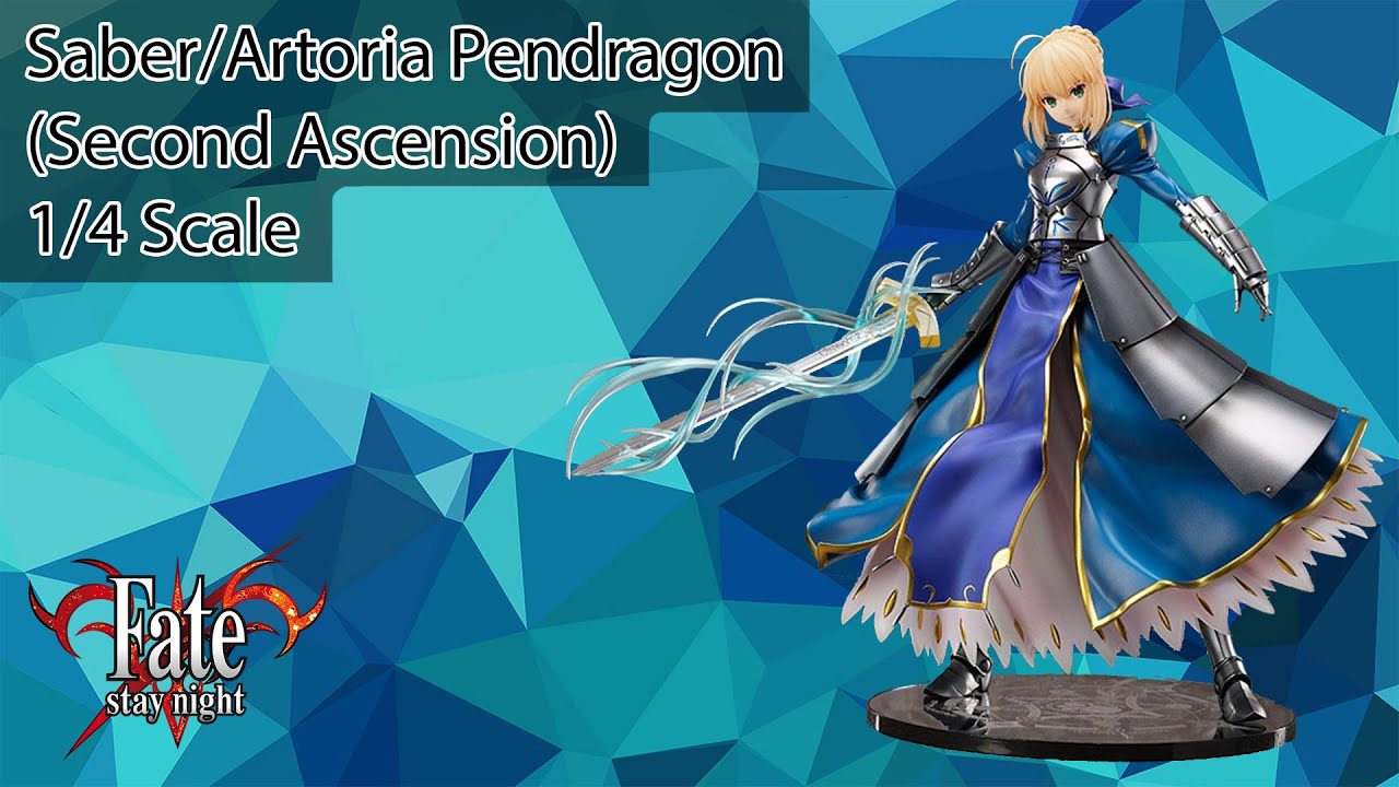 Saber/Artoria Pendragon (Second Ascension) 1/4 Scale Uboxing/Review