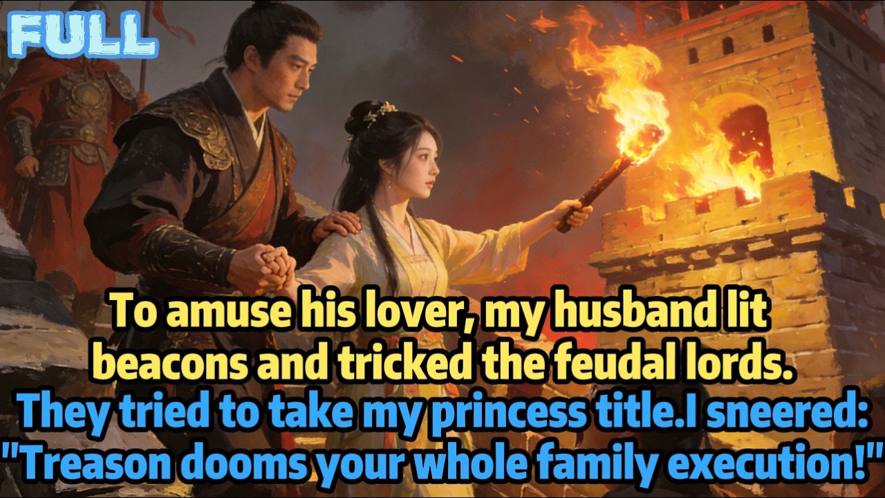 My husband,to amuse his lover,actually lit the beacon fires and played a trick on the feudal lords.