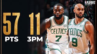 Jaylen Brown \& Derrick White PROPEL The Celtics In Game 1! 🔥| May 7, 2024