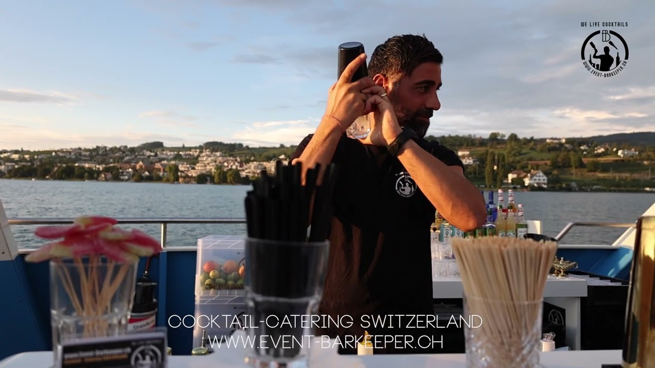 Event-Barkeeper.ch Cocktail Catering SWITZERLAND, Traumwedding Schiff  Goldküste Zürich