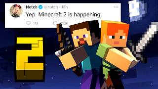 NOTCH Announces Minecraft SEQUEL, but..