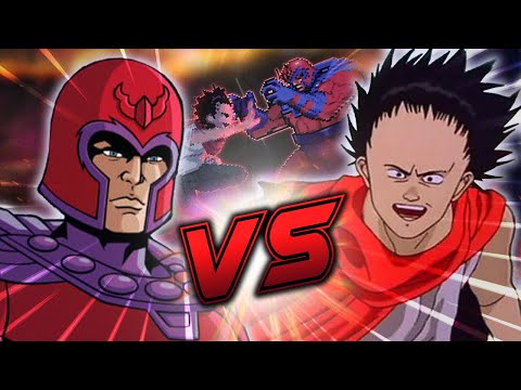 Magneto VS Tetsuo! X-Men ANIMATED Fight - DEATH BATTLE!