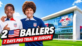 2 American Teenagers Got 7 Days to Earn a Pro Football Contract 📝⚽️