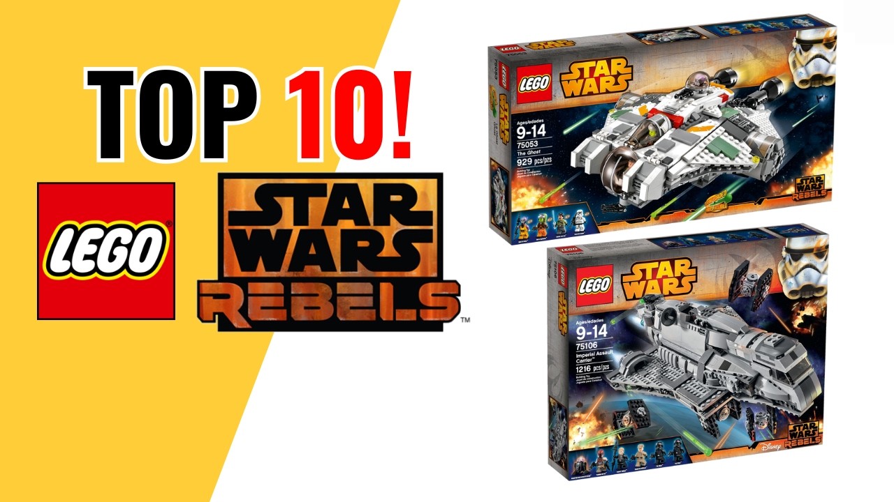 Das sind die 10 BESTEN Lego Star Wars Rebels Sets
