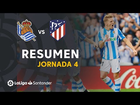 Resumen de Real Sociedad vs Atlético de Madrid (2-0)
