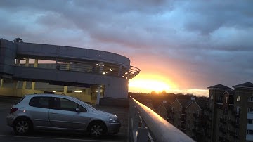 Sunset   Top of Oracle REading England