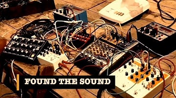 Modular synth installation - Moog Minitaur, Korg SQ1, Sonicsmith squaver p+1, Protostar WMD