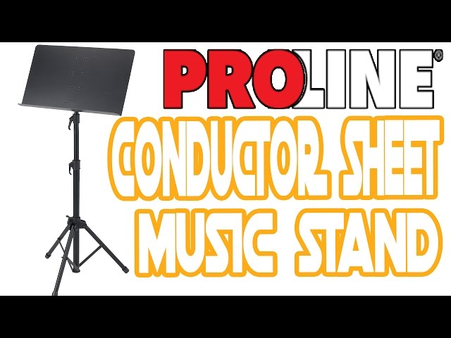 Proline GMS80A Conductor Sheet Music Stand