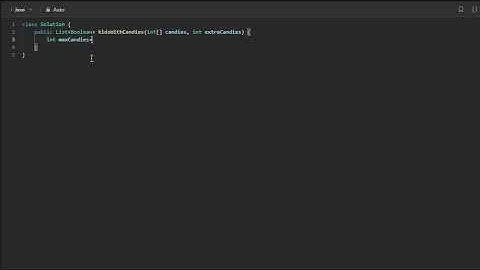 LeetCode 1431. Kids with the Greatest Number of Candies (Java)