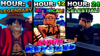 I Spent 24 Hours Grinding In Roblox Anime Last Stand... Here's What Happened!