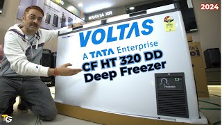 2024 Voltas Double Door Deep Freezer, 320 Liters Rs23k @MyVoltas @voltasbeko @TechGyanGuru