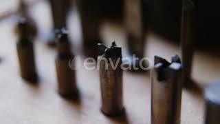 Close-up of various watch repairing tools / Videohive, Stock footage, People