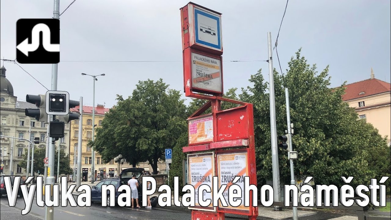 🚧  Výluka na Palackého náměstí - VÝLUKY V PRAZE [4K]