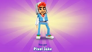 Subway Surfers Classic All 5 Stages Completed Pixel Jake & Guard King Update All Characters Unlocked screenshot 4