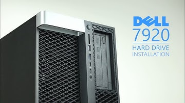 Dell Precision 7920 Hard Drive Installation