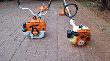 Stihl Fs230 & Stihl FS45 Start up. #michaelstoolbench #fs230 #fs45 