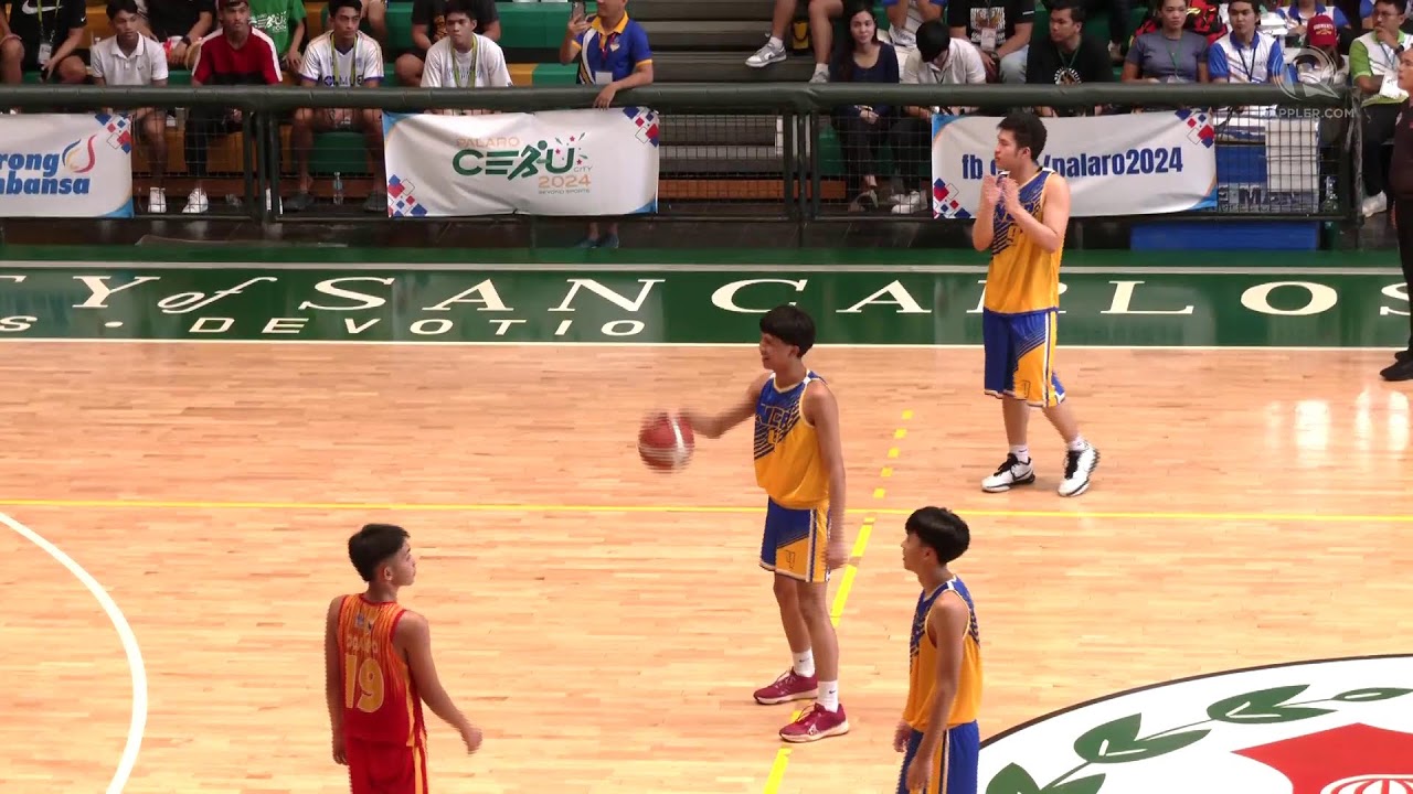 Palarong Pambansa 2024 boys secondary finals NCR vs Central Luzon