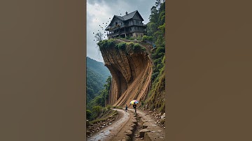 💥 House Collapsed in Seconds | Realistic Destruction Scene 😱🔥 | #shorts #ai #youtubeshorts