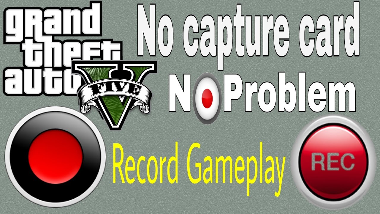 Without Capture Card! How to Record HD GTA V Gameplay with Bandicam