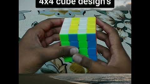 4x4 cube design