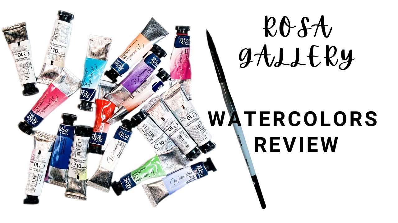 Rosa Gallery Watercolor Review – The Frugal Crafter Blog