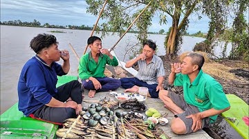 Tập 61. Bốn Món Nướng Lai Rai Mùa Gió Bấc Hết Sảy Ngày Thăm Lợp Cá Chạch Trên Đồng Nước Nổi 