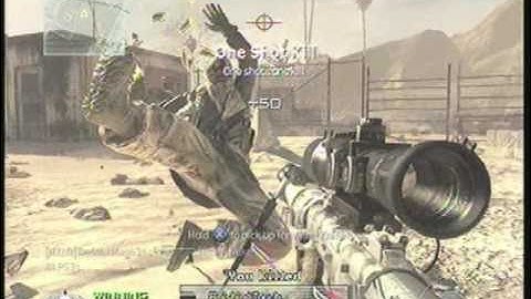 MW2 Quickscope 1v1