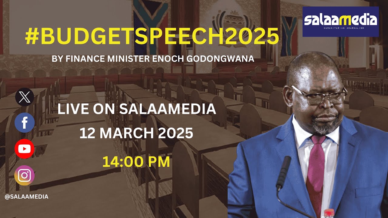 2025 Budget Speech by the Minister of Finance, Enoch Godongwana - YouTube