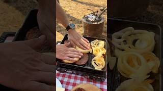 Yayla Kampında Sucuk Burger 🍔 🏕️ 