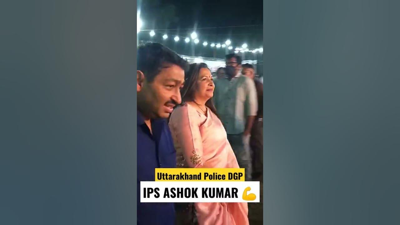 Uttarakhand Police DGP Ashok Kumar IPS 💪😍 Entry In Virasat Festival ONGC dehradun 🏞️🥀 shorts