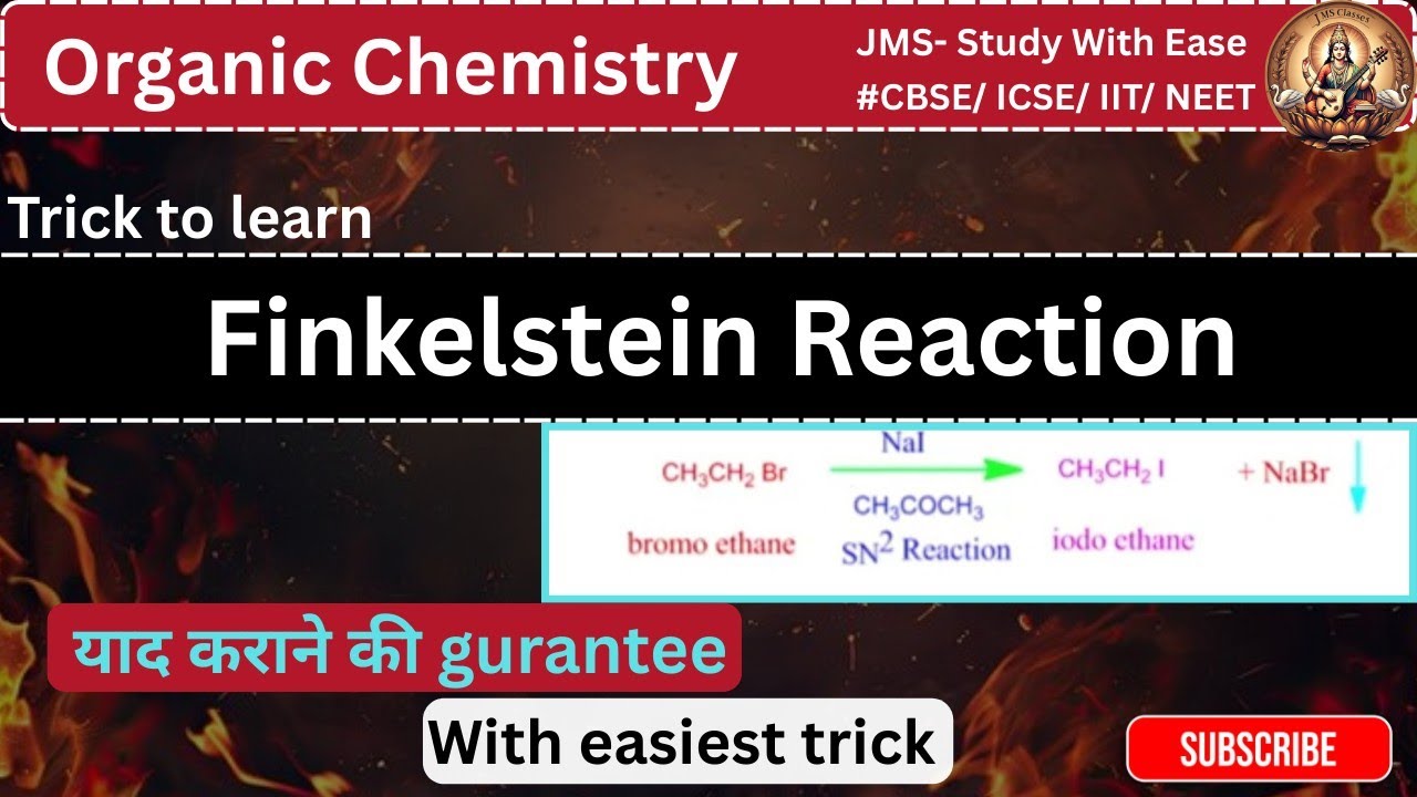 Short trick to learn Finkelstein reaction| 