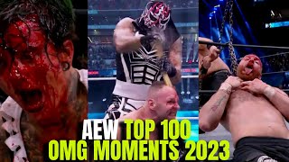 AEW Top 100 OMG Moments of 2023