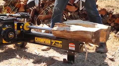 7 Ton Compact Portable Log Splitter by Champion Power Equipment #90720SKU 93737
